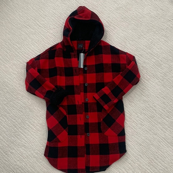 Buffalo plaid light weight jacket - Picture 1 of 2